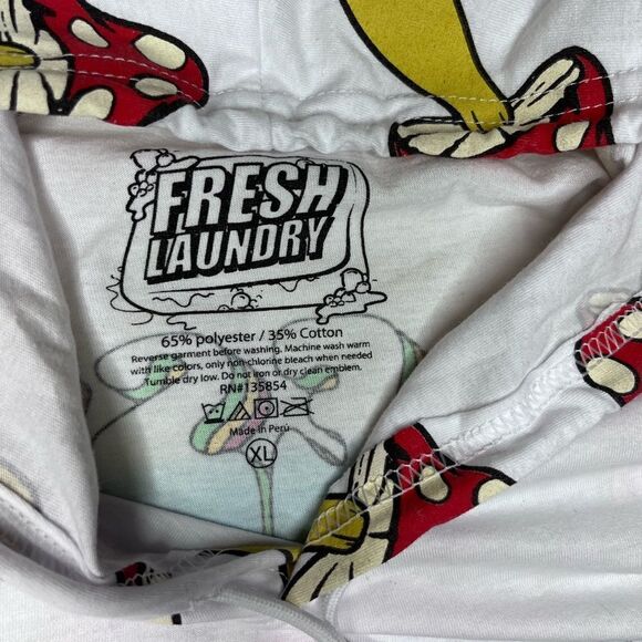 Fresh Laundry Fresh Daily sleeveless hooded tee sz XL - Picture 2 of 5